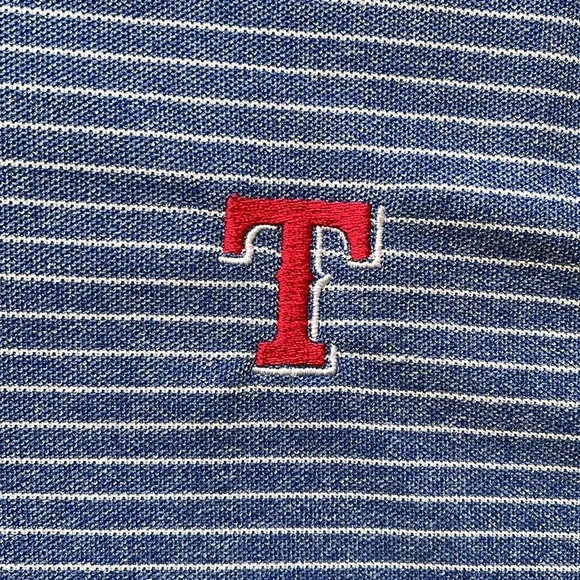 NWT!!  Antigua men’s Texas Rangers polo shirt, size small - Picture 9 of 12